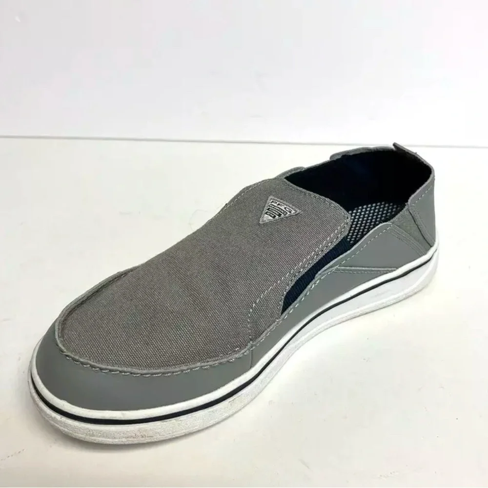 Columbia Youth Bahama Pfg Slip On Gray Size 7 M Big Kid